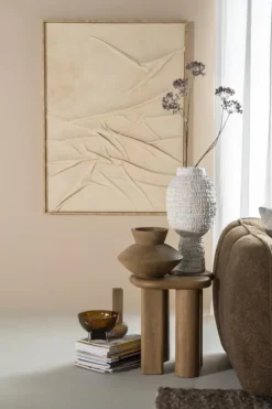 By Boo Wandornament Veck 90x120 cm - beige