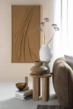 By Boo Wandornament Veck 70x140 cm - caramel
