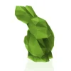 Candellana Kaars Konijn groot groen metallic