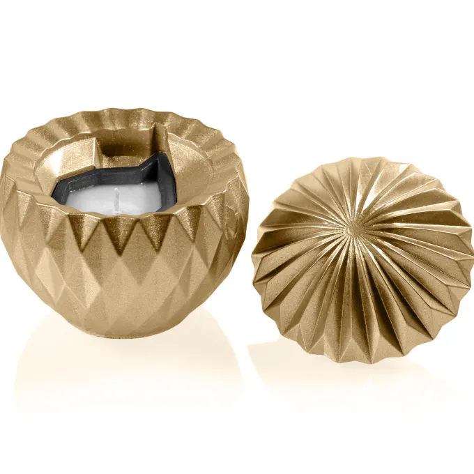 Candellana Ornament geurkaars bol goud