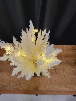 Countryfield Astilbe boeket met LED verlichting wit - Sfeervolle kunstbloemen