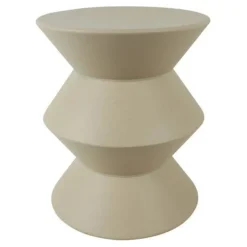 Countryfield Bijzettafel Kane M crème - 37,5 x 37,5 x 45 cm