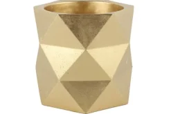 Countryfield Bloempot Rombo XL goud - Luxe Industriële Bloempot