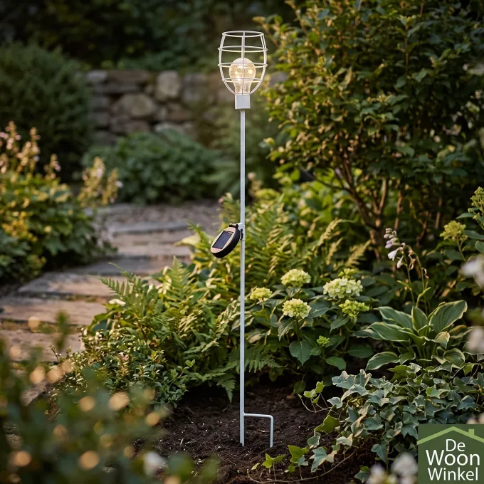 Countryfield Countryfield Solarlamp Tuinsteker LED Lomax Wit
