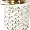 Countryfield Countryfield Windlicht Amira Wit - Sfeervol Goud & Wit Windlicht