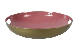 Countryfield Dienblad Madras oud roze - Sfeervol dienblad en fruitschaal