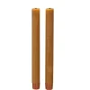 Countryfield Dinerkaars LED Diner rustiek amber met beweegbare vlam – 2 stuks