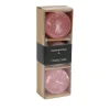 Countryfield Drijfkaars Bollie set van 3 roze - diverse afmetingen