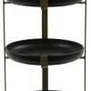 Countryfield Etagere Montrel S zwart / messing