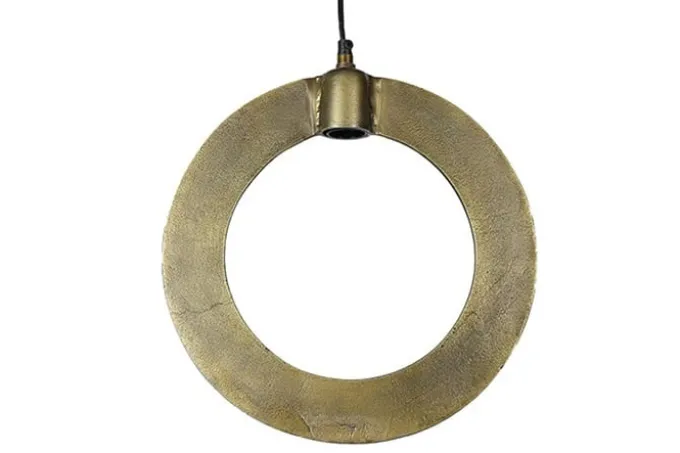 Countryfield Hanglamp E27 Largo L messing - Stijlvolle Messing Hanglamp