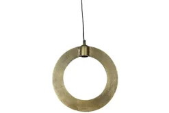 Countryfield Hanglamp E27 Largo L messing - Stijlvolle Messing Hanglamp