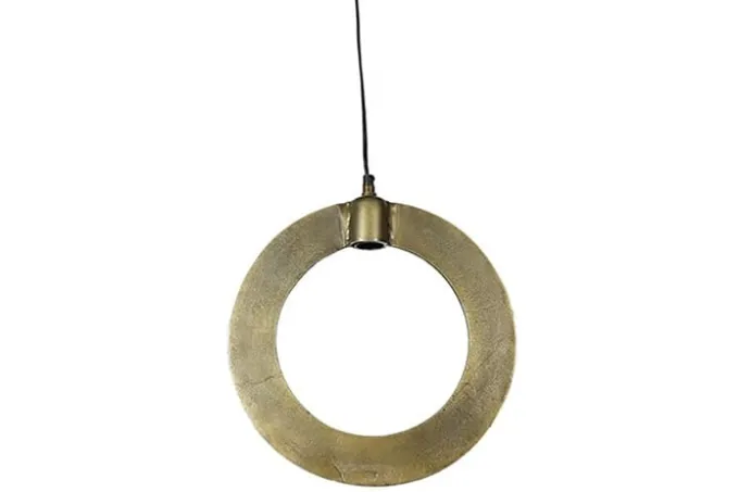 Countryfield Hanglamp E27 Largo L messing - Stijlvolle Messing Hanglamp