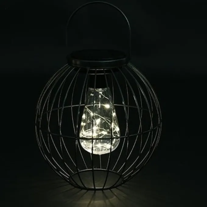 Countryfield Hanglamp LED solar Arli S zwart