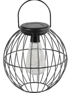 Countryfield Hanglamp LED solar Arli S zwart