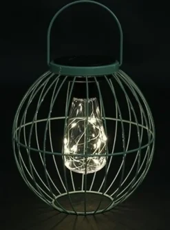 Countryfield Hanglamp LED solar Arli S groen
