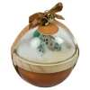 Countryfield Kaars Kerstbal Heine bruin