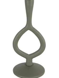 Countryfield Kandelaar Levie legergroen L 27 cm hoog