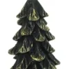 Countryfield Kerstboomkaars LED Lyon XL zwart / groen