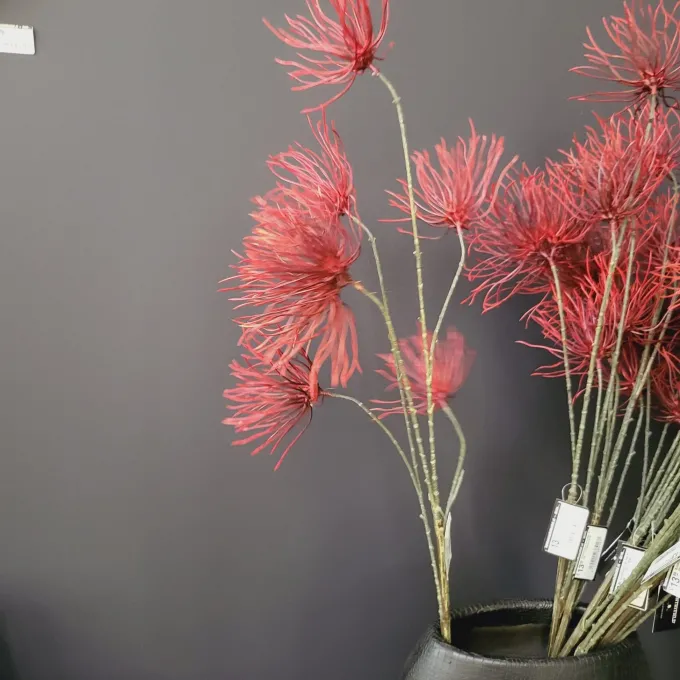 Countryfield Kunstbloem Grevillea M Rood Paars