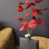 Countryfield Kunstdeco Vlinder Lush rood Set van 3 takken met 3 vlinders per tak
