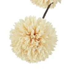 Countryfield Kunsttak Bloem Chrysanthemum wit - 77 x 42 x 107 cm