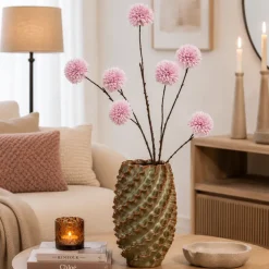Countryfield Kunsttak Bloem Chrysanthemum lila - 77 x 42 x 107 cm