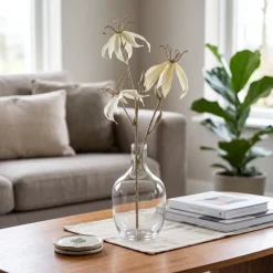 Countryfield Kunsttak Gloriosa S crème - Sfeervolle kunstbloem voor elk interieur
