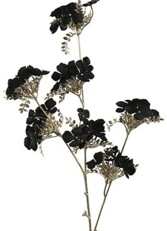 Countryfield Kunsttak Hydrangea zwart