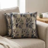 Countryfield Kussen Felisa blauw - Sierkussen 45x45 cm