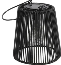 Countryfield Lantaarn LED solar Luana zwart L