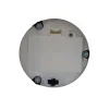 Countryfield Lantaarn met kaars LED Arles L zwart-L18,5B18,5H45CM