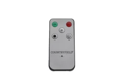Countryfield LED Licht Dinerkaars Lyon rustiek creme - set van 2