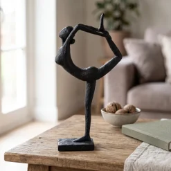 Countryfield Ornament Ballerina no1 Odile zwart - Stijlvol woonaccessoire