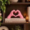 Countryfield Ornament Love L roze