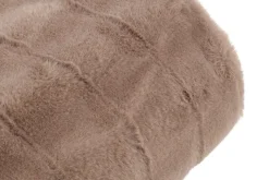 Countryfield Plaid Imitatiebont Cosy Eloise grijs bruin