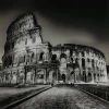 Countryfield Schilderij Colosseum Dumas zwart/wit