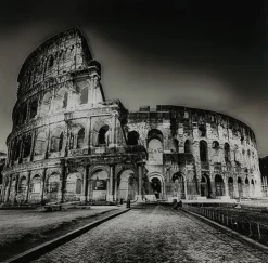 Countryfield Schilderij Colosseum Dumas zwart/wit