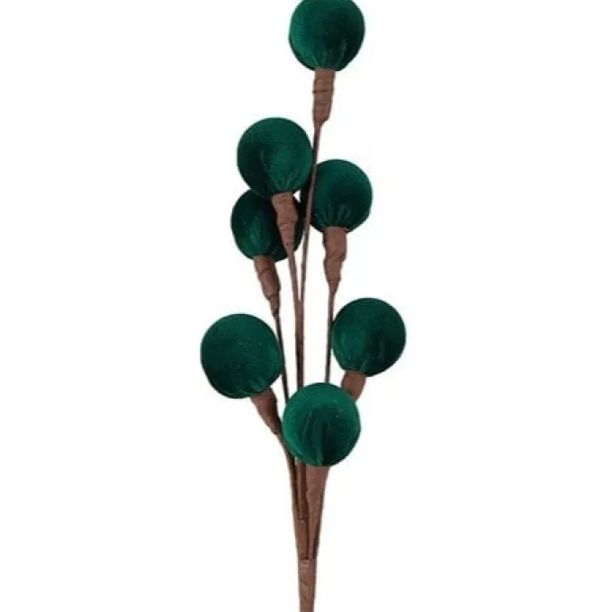 Countryfield Steker Christmas balls L groen
