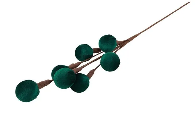 Countryfield Steker Christmas balls L groen