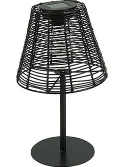 Countryfield Tafellamp solar LED Hira zwart