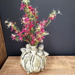 Countryfield Vaas bol Lotus L groen-28x28x30CM