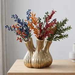 Countryfield Vaas Moyo S goud - Stijlvolle Gouden Vaas voor een Hotel Chic Interieur