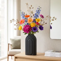 Countryfield Vaas Paige Zwart No. 2 - Stijlvolle Design Vaas