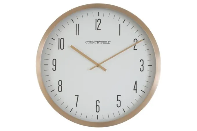 Countryfield Wandklok Antoin M goud / wit