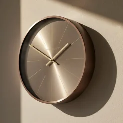 Countryfield Wandklok Copper L brons Ø 50,5 cm