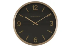 Countryfield Wandklok Copper L zwart / goud Ø 50 cm