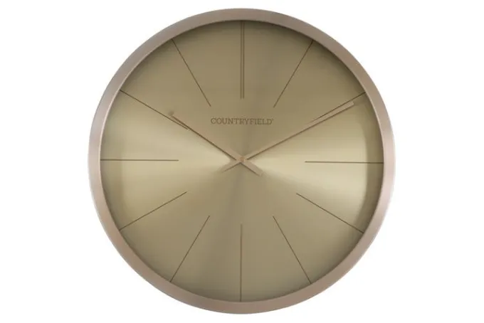 Countryfield Wandklok Copper L Goud Ø 50,5 cm