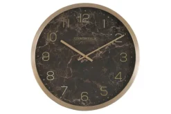 Countryfield Wandklok Copper L goud/bruin marmer