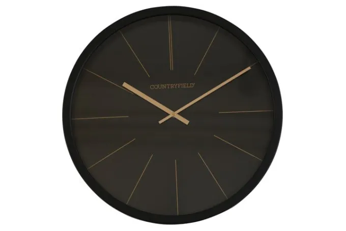 Countryfield Wandklok Copper L Zwart Ø 50,5 cm