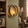 Countryfield Wandlamp E27 Largo M messing - Stijlvolle Design Wandverlichting